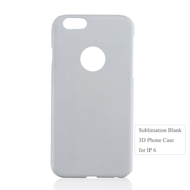 3D Plastic Blank Sublimation Back Phone Cover For iPhone 6 Plus