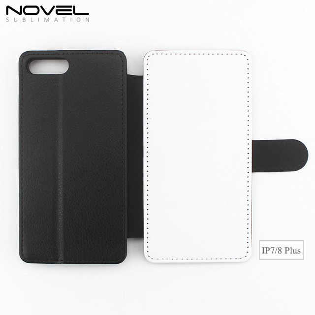 High Quality Blank Sublimation PU leather Wallet Case For iPhone 6