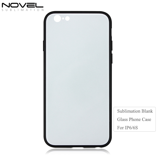 Sublimation Blank 2D TPU Tempered Glass Phone Case for iPhone 5