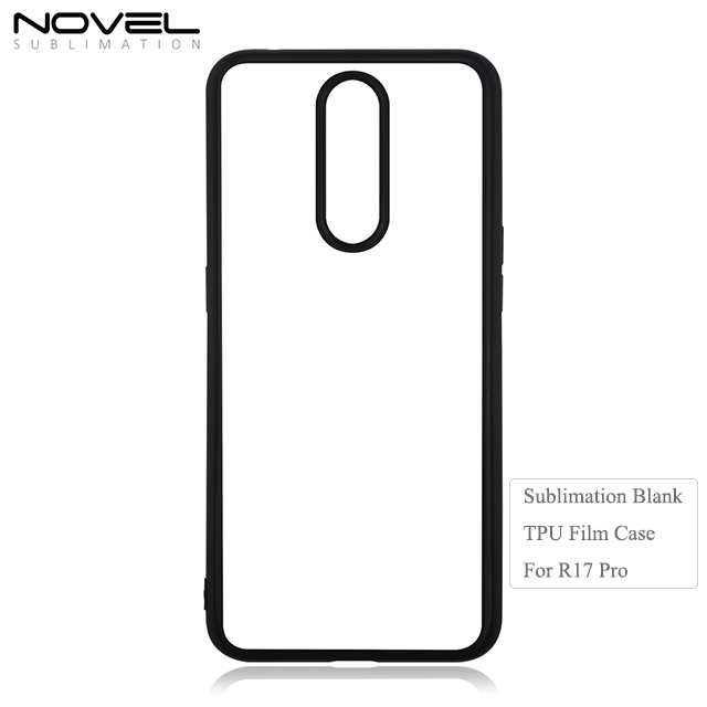 DIY Sublimation Blank 2D Soft Film Phone Case For OPPO R17 Pro