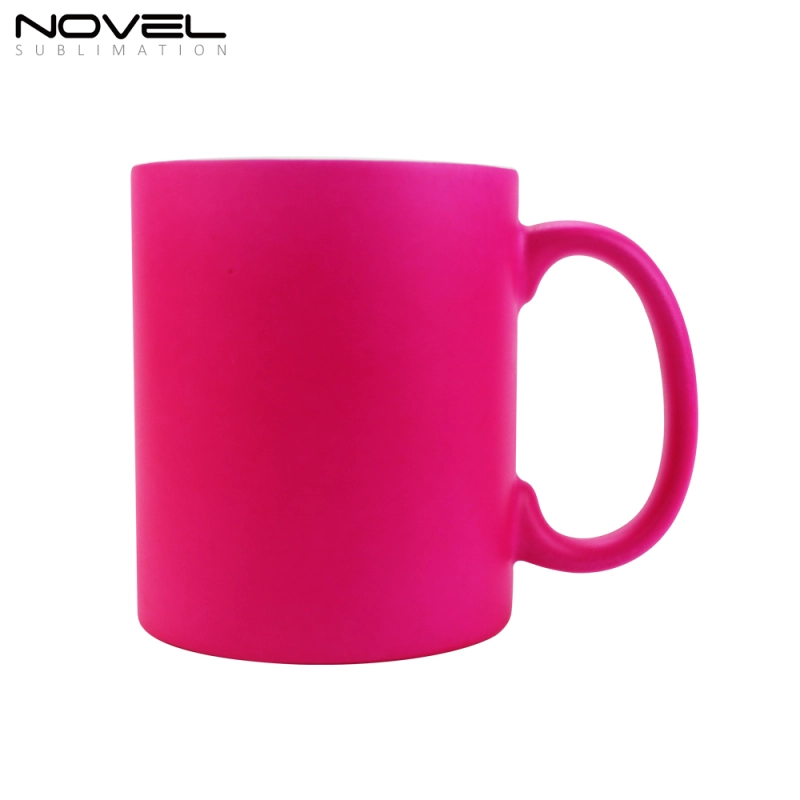 Personality Custom New Fluorescence Color Ceramic Mug