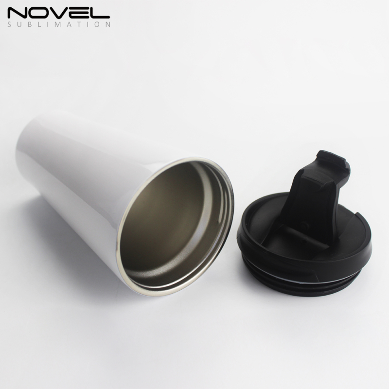 Fashionable White DIY Printing 16oz Double-layer Conical Mug