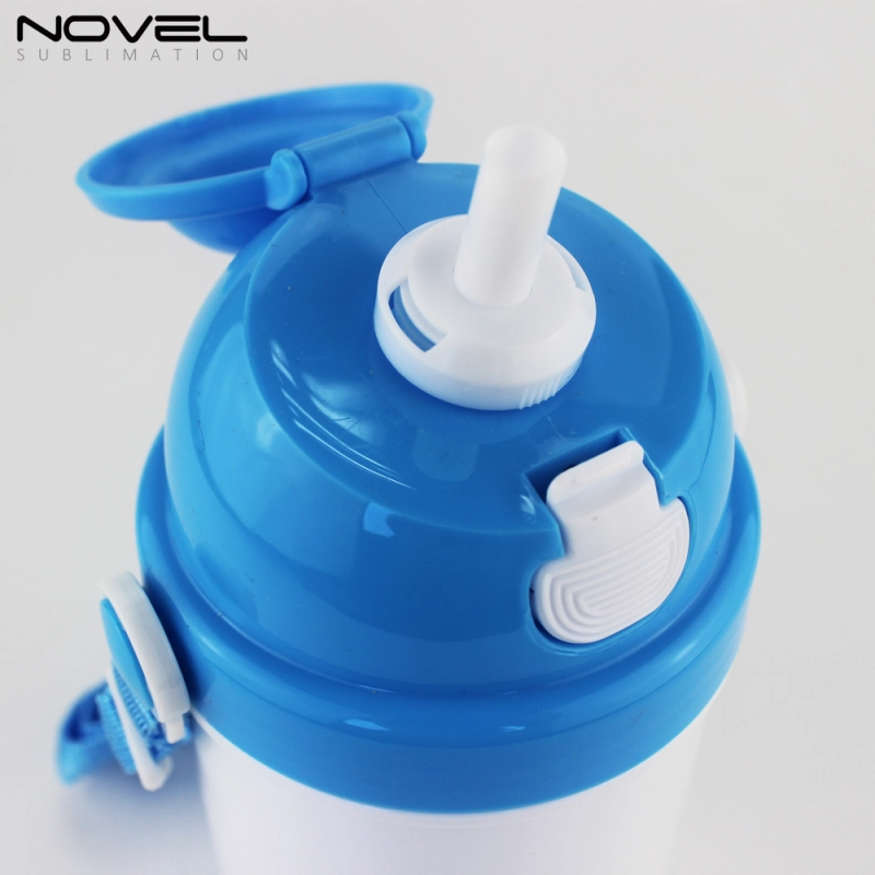 Custom Sublimation Blank 3D Printing 400ml Kid Water Bottle