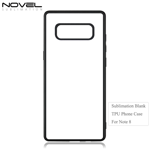 Factory Price 2D TPU Blank Phone Case For Galaxy Note 8