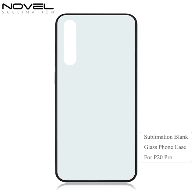 2D Wireless charge Tempered TPU Glass Phone Case for Huawei P30