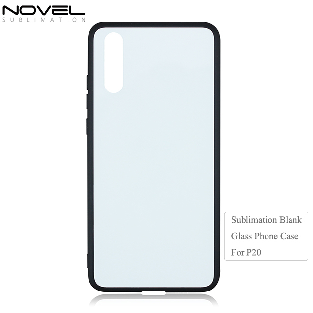 Hot sales 2D Tempered TPU Glass Phone Case for Huawei P20 Pro