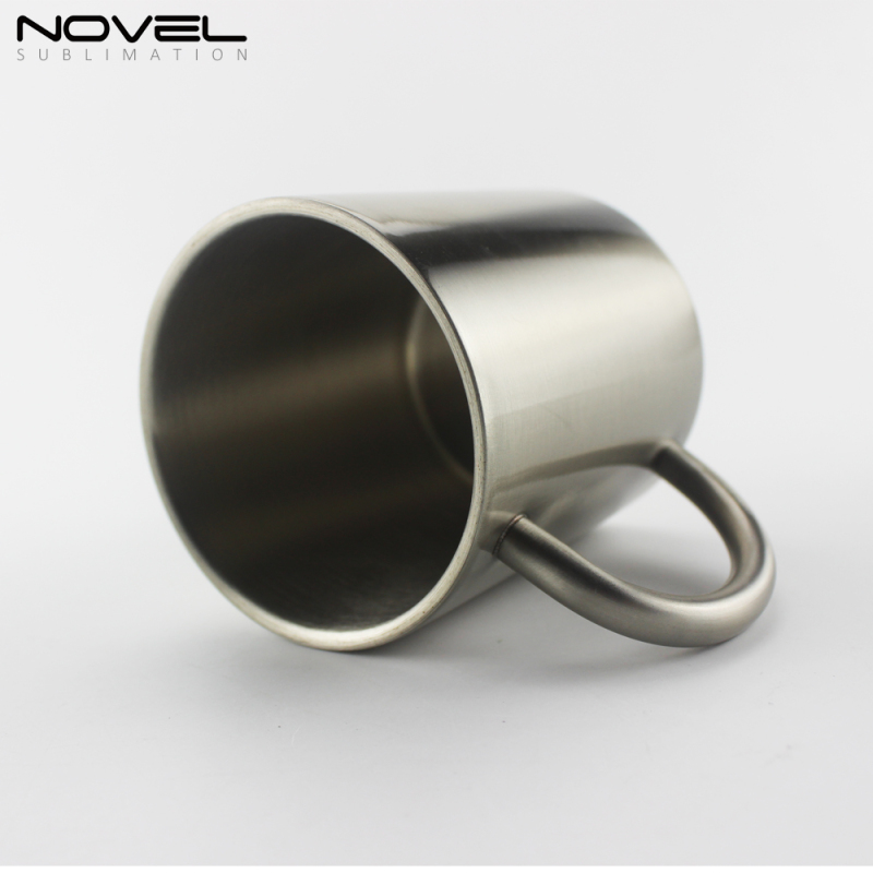 300ml Stainless Steel Sublimation Blank Cup Mug