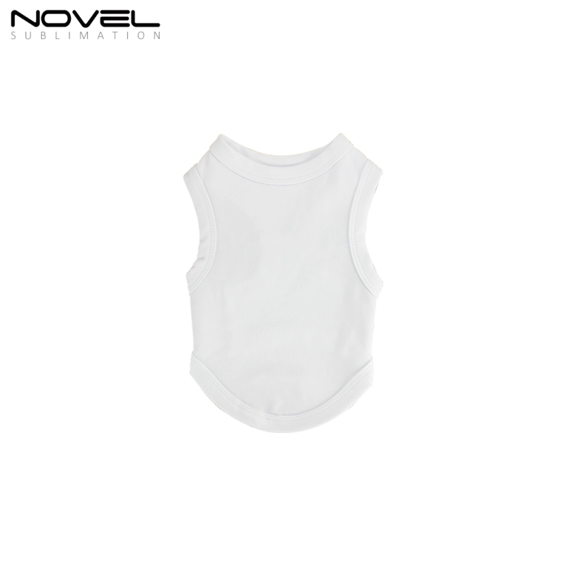High Quality Fashionable Sublimation Blank Polyester Pet Clothes