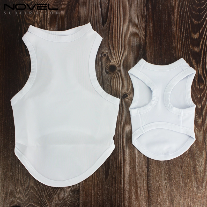 High Quality Fashionable Sublimation Blank Polyester Pet Clothes