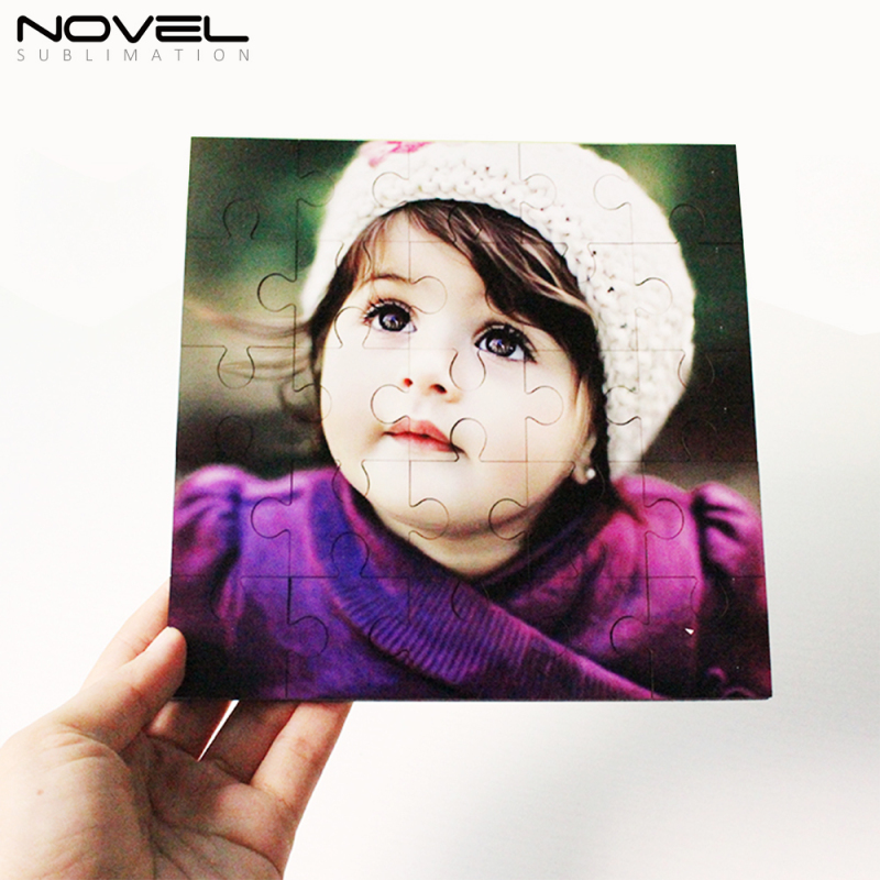 Personality Design Blank Sublimation MDF Square Puzzles