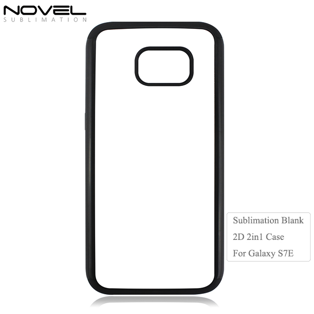 Factory wholesales price Blank 2D 2IN1 phone case for galaxy S8