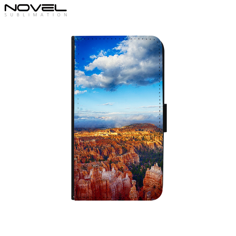 New Blank Universal Sublimation PU leather Phone Cover Case