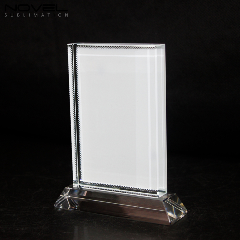 Sublimation Coating Blank Crystal Vertical Rectangle,Wedding Gift Crystal