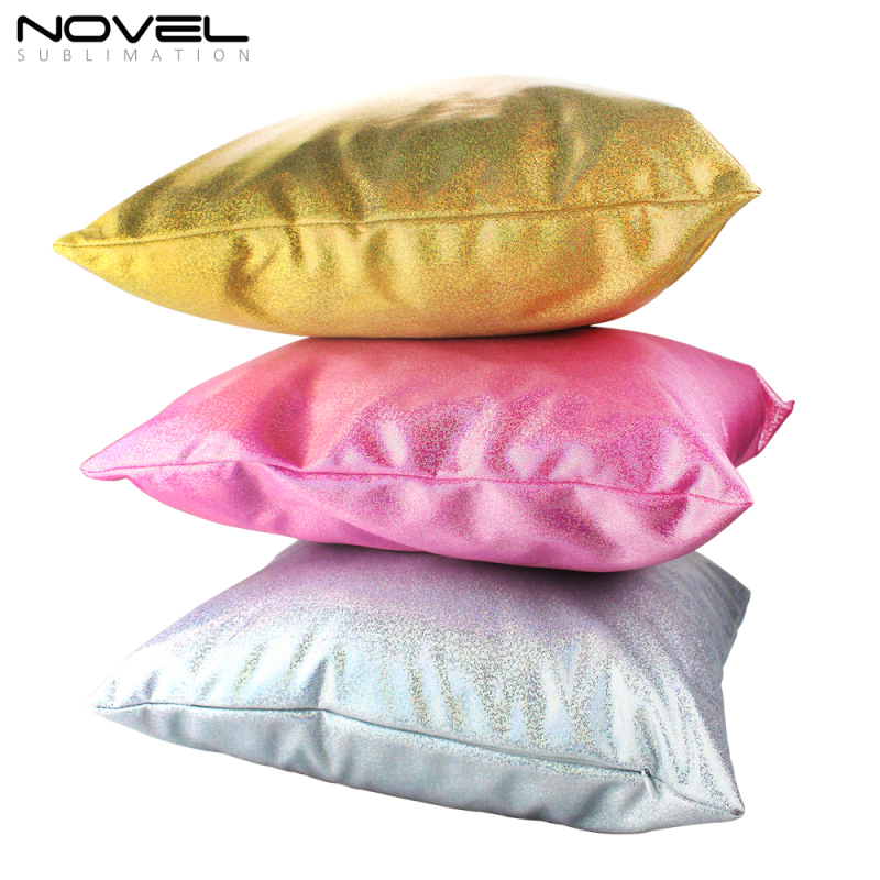 Newly Custom Printing Blank Sublimation Shiny Pillow Cover