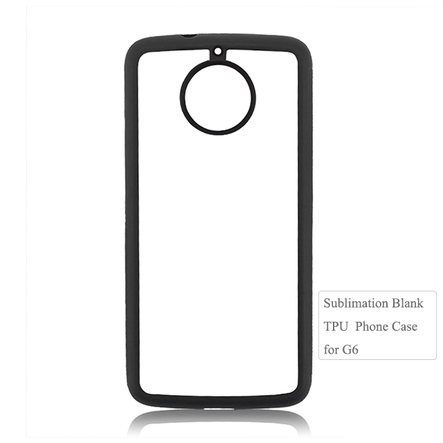 Newly 2D TPU Sublimation Blank Phone Case For Moto G8 Play