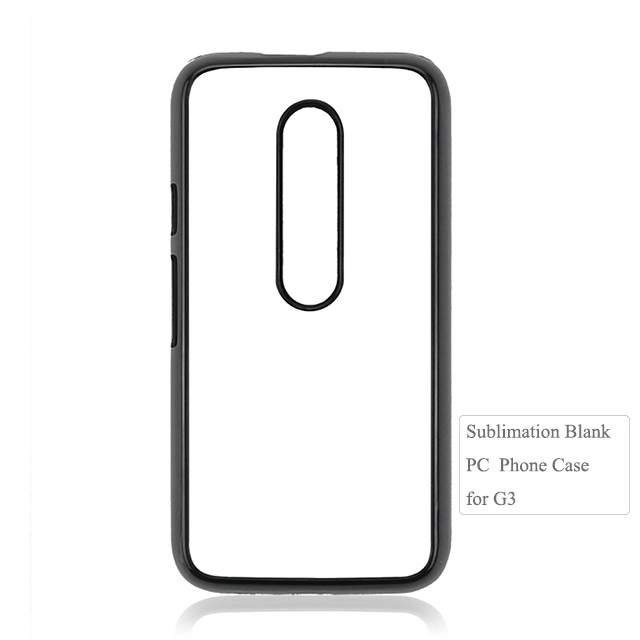 Newly 2D PC Sublimation Blank Phone Case For Moto G8 Play