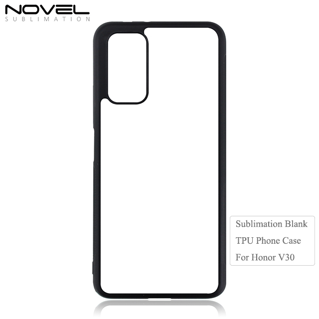 2020 New Sublimation Blank 2D TPU Phone Case For Huawei Honor V30