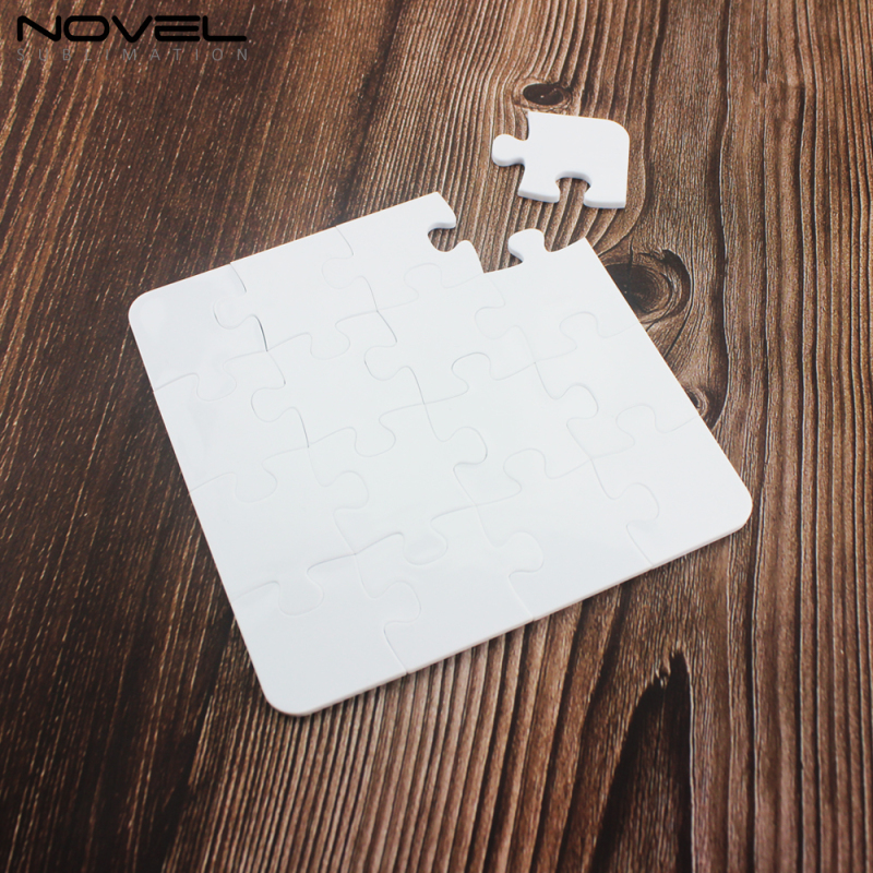 3D Printing Blank Polymer Square Jigsaw Puzzle A4 A5 A6 Size