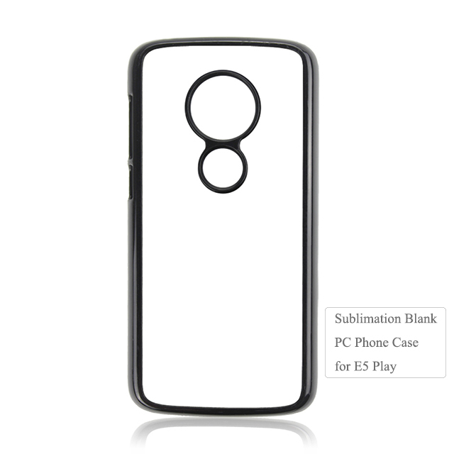 High Quality Sublimation 2D PC Phone Case For Moto E6