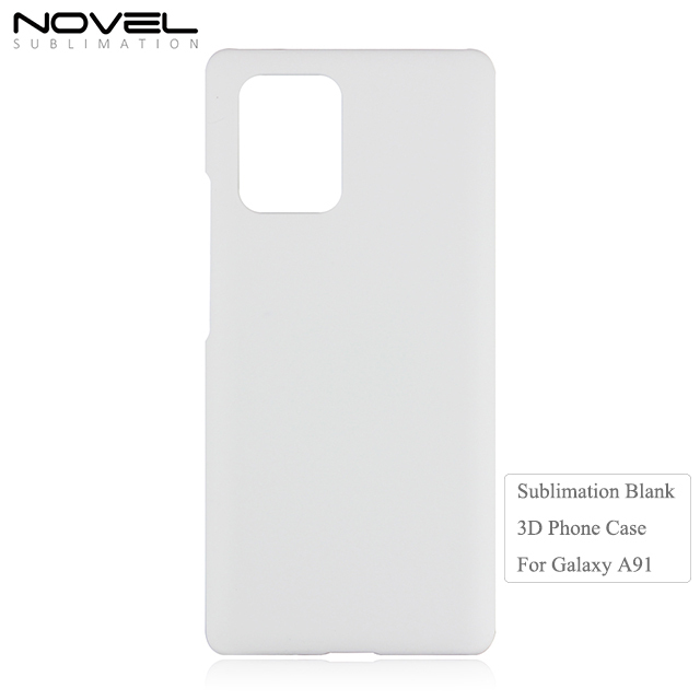 Hot Sales 3D Sublimation Blank Plastic Phone Case For Galaxy A91