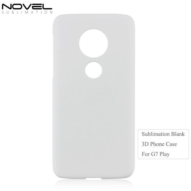 2020 Newly  3D PC Sublimation Blank Phone Case For Moto G8 Plus