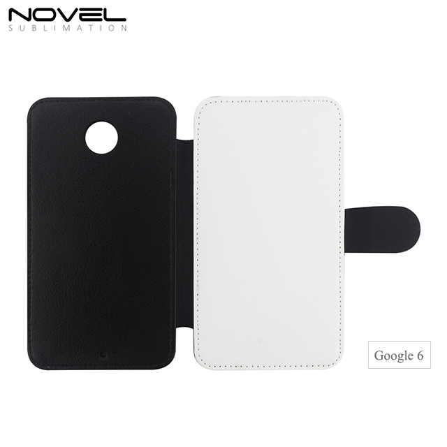 High Quality Blank Sublimation PU Leather Wallet For Google Pixel 3