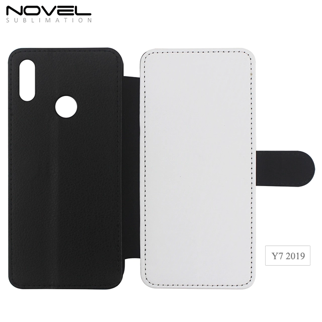 Factory Blank Sublimation PU Leather Wallet For Huawei Y6 2018