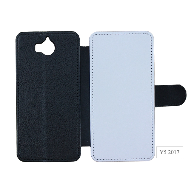 Factory Blank Sublimation PU Leather Wallet For Huawei Y6 2018