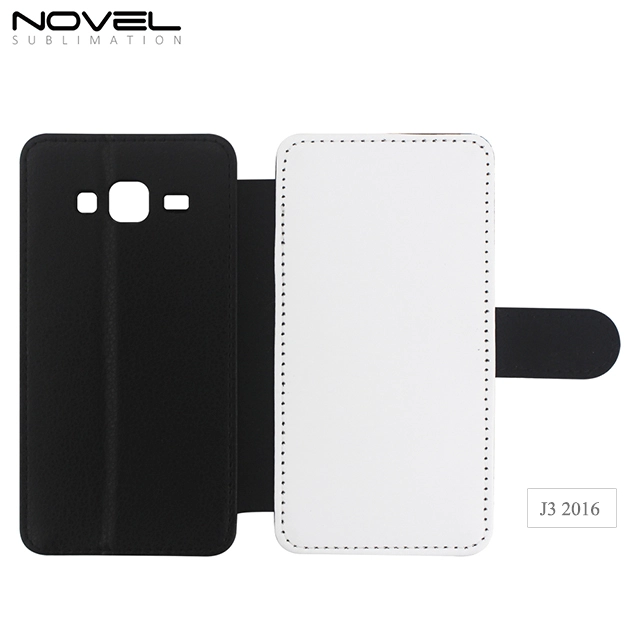 High Quality Blank 2D PU Leather PC Case For Galaxy J2 Core