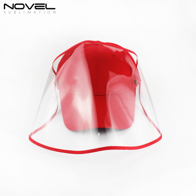New High Quality Baseball Cap With Face Shield