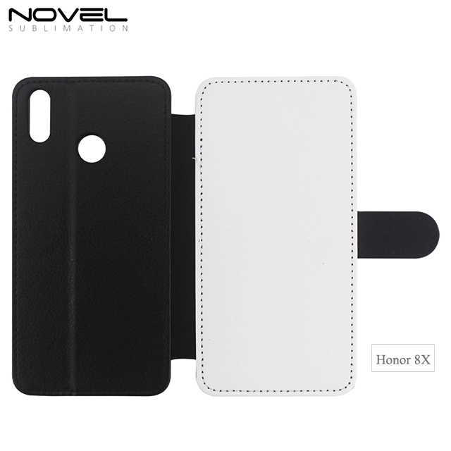 2020 2D Double Blank Sublimation PU Leather Wallet For Huawei Honor 20
