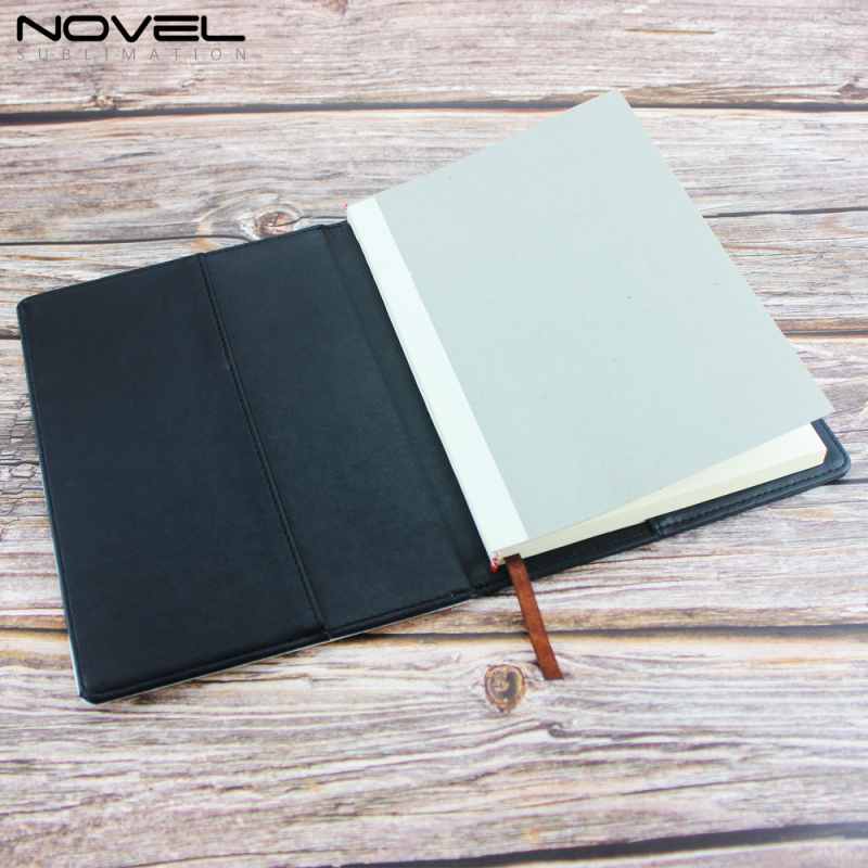 Custom Design Blank Sublimation PU Leather NoteBook