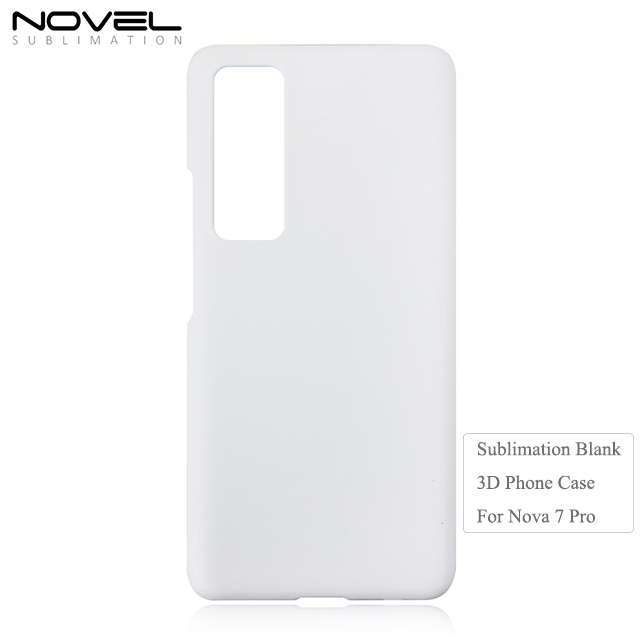 2020 3D Printing Sublimation Blank PC Phone Case For Huawei Nova 7