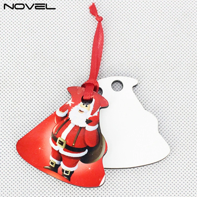 Blank Fashionable Sublimation 3mm Double side MDF Ornaments