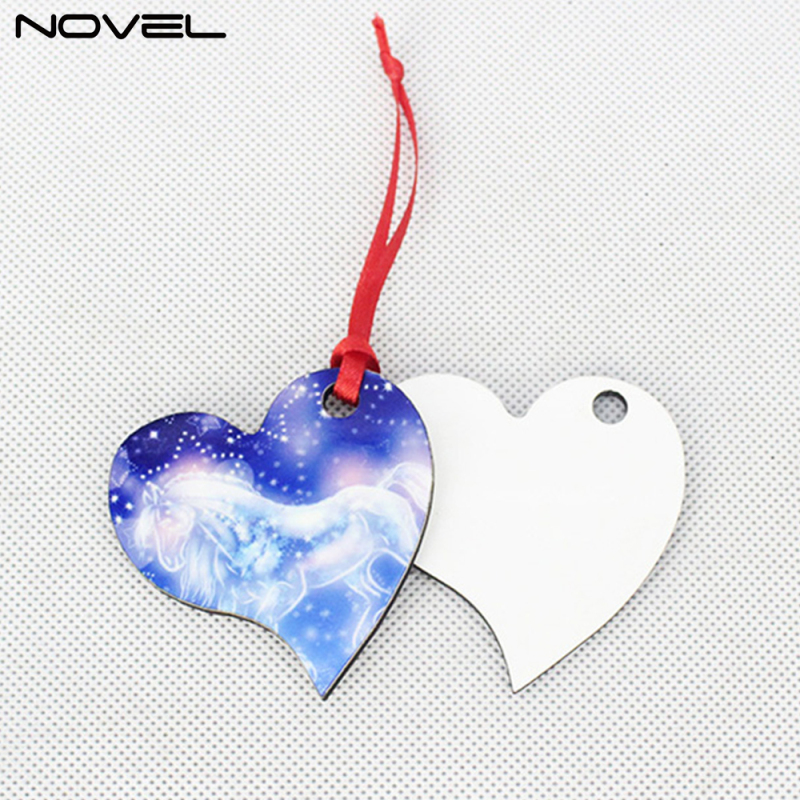High Quality Blank Sublimation 3mm Double side MDF Ornaments