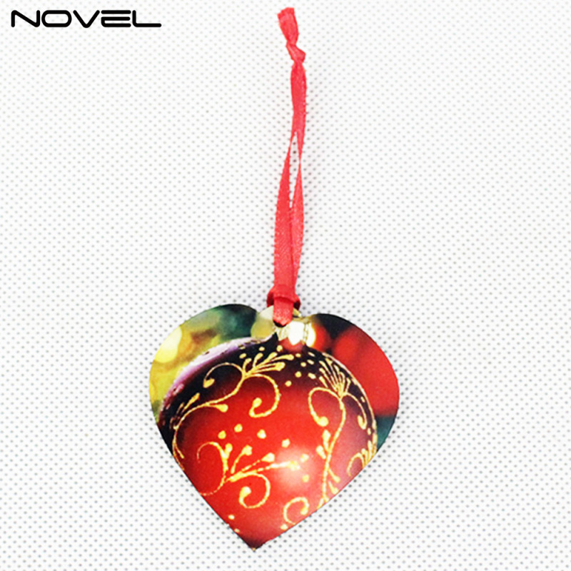 Factory Wholesales Blank Sublimation 3mm Double side MDF Ornaments