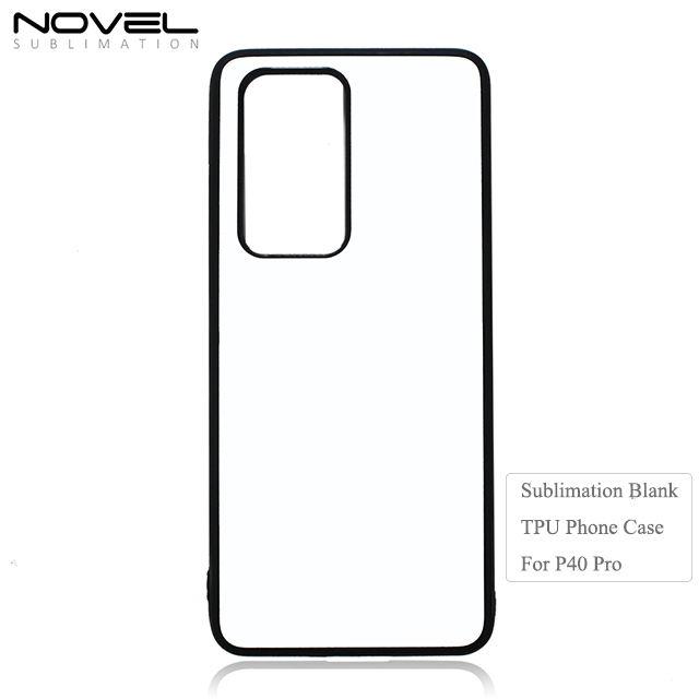Sublimation Blank 2D TPU Phone Case For Huawei P40 Personalized Photo Logo Available