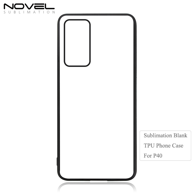Sublimation Blank 2D TPU Phone Case For Huawei P40 Personalized Photo Logo Available