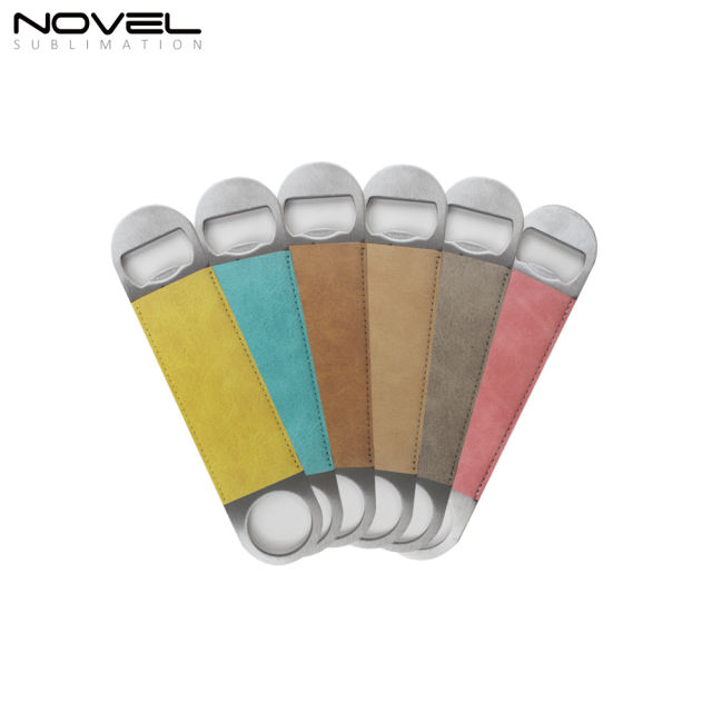 New arrival Double Side Printable Colorful Coaster Big Bottle Opener