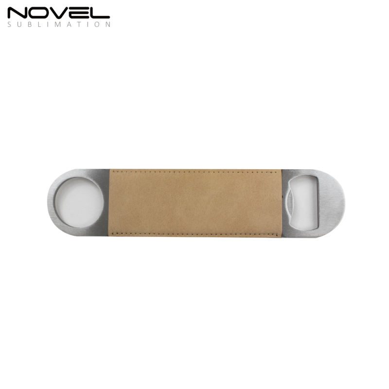 New arrival Double Side Printable Colorful Coaster Big Bottle Opener