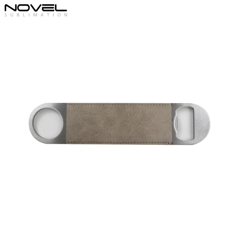 New arrival Double Side Printable Colorful Coaster Big Bottle Opener