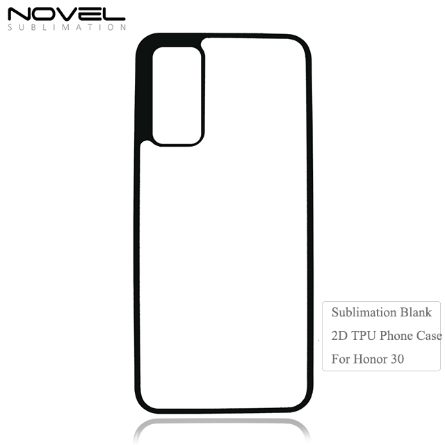 Highly Protective Sublimation Blank 2D Soft Rubber Back Phone Cover For Huawei 30 lite