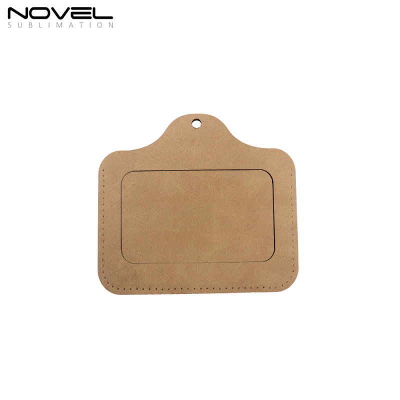 Personalized Sublimation Colorful Rectangle Employee Badge with Hanging Rope