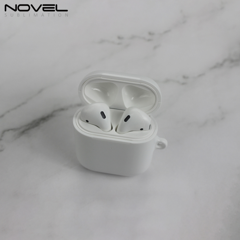 Custom fashion sublimation 3D hard plastic shell portable earphone carrying case for Airpod/ Airpod Pro