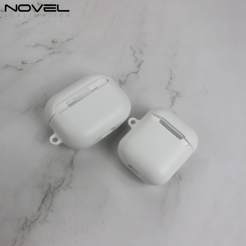 Custom fashion sublimation 3D hard plastic shell portable earphone carrying case for Airpod/ Airpod Pro