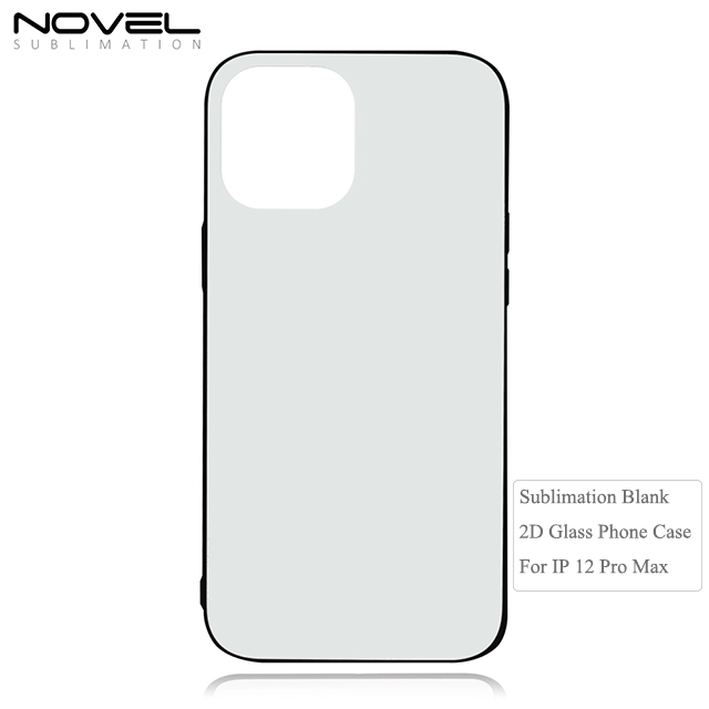 New Trend Sublimation 2D Tempered Glass Phone Case For iPhone 12 Mini