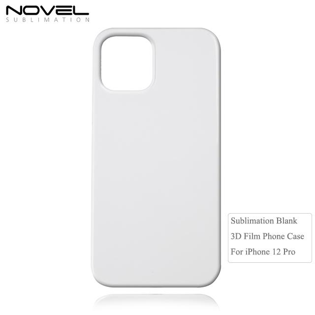 New Arrival Fashion Blank Sublimation 3D Film Phone Case For iPhone 12
