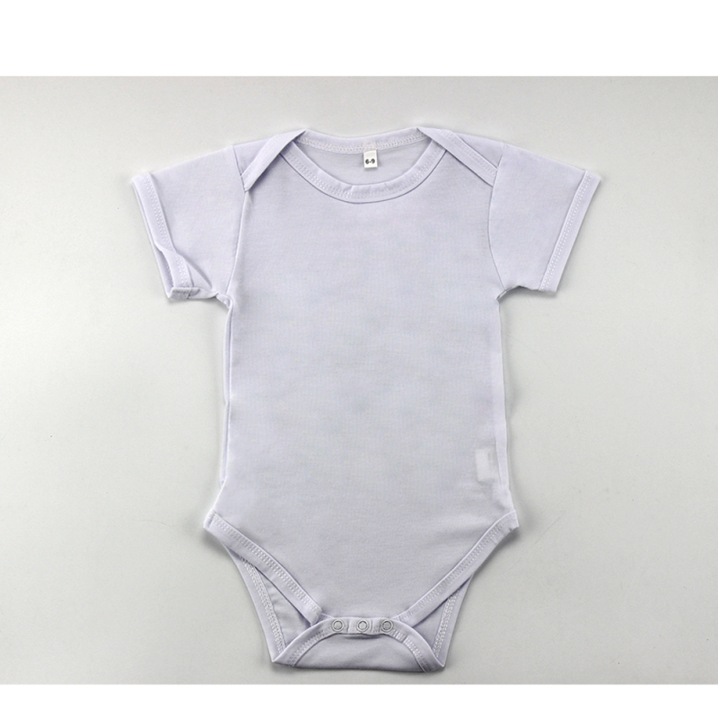 Sublimation Blank With Baby Bodysuit Short Sleeves