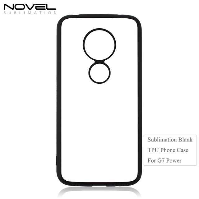Custom Sublimation Blank 2D TPU Phone Case For Moto G9 Plus