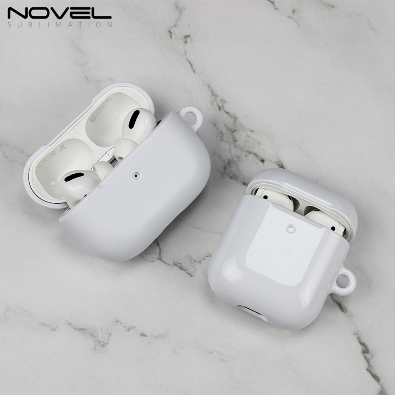 New Arrival Custom Headset/ Sublimation 3D hard plastic shell portable earphone carrying case for Airpod/ Airpod Pro